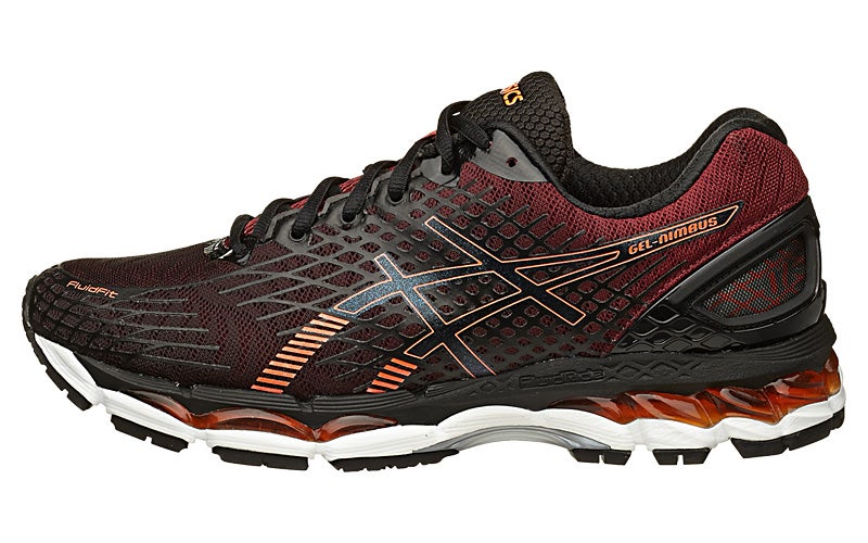 asics gel nimbus 17 mens brown