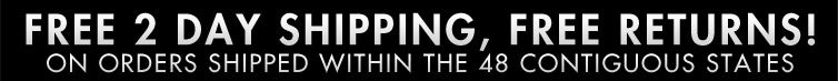 Free 2 Day Shipping, Free Returns - click here for more info