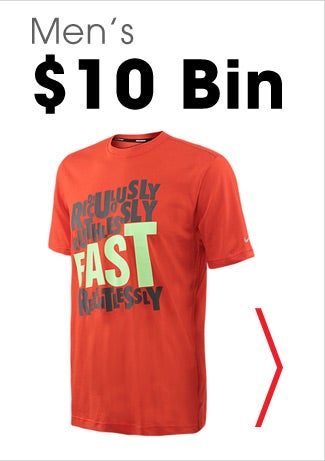 Men's $10 bin