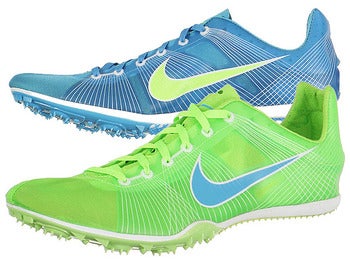 Blue Nike Spikes