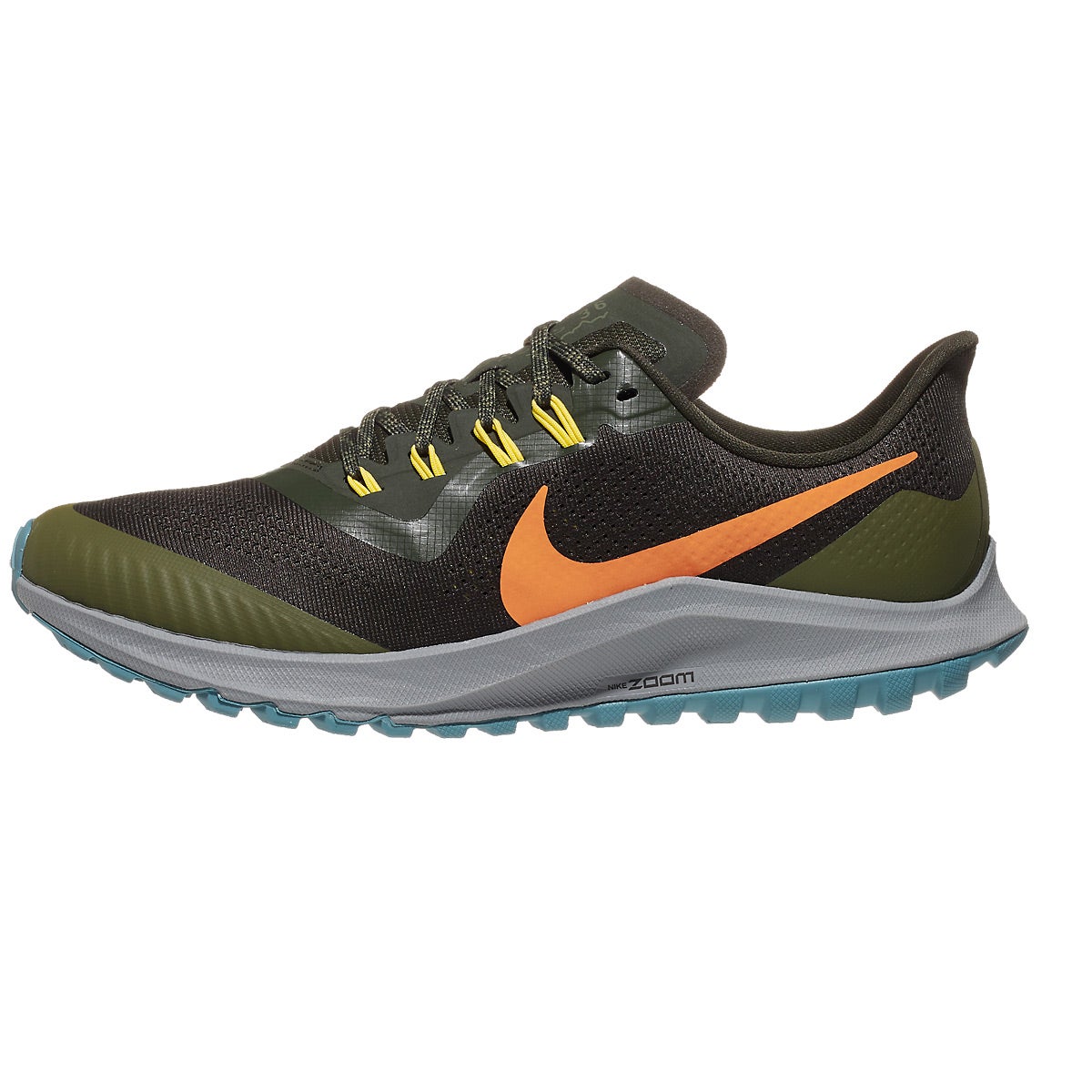 Nike Zoom Pegasus 36 Trail Men's Shoes Sequoia/Orang 360° View ...