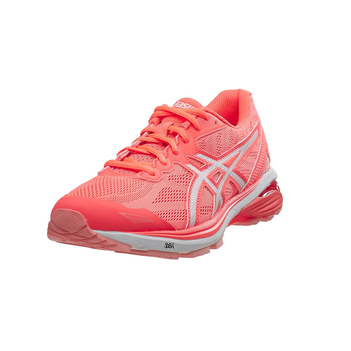 Asics Gt 1000 5 Women S Shoes Coral White Peach 360 View Running Warehouse