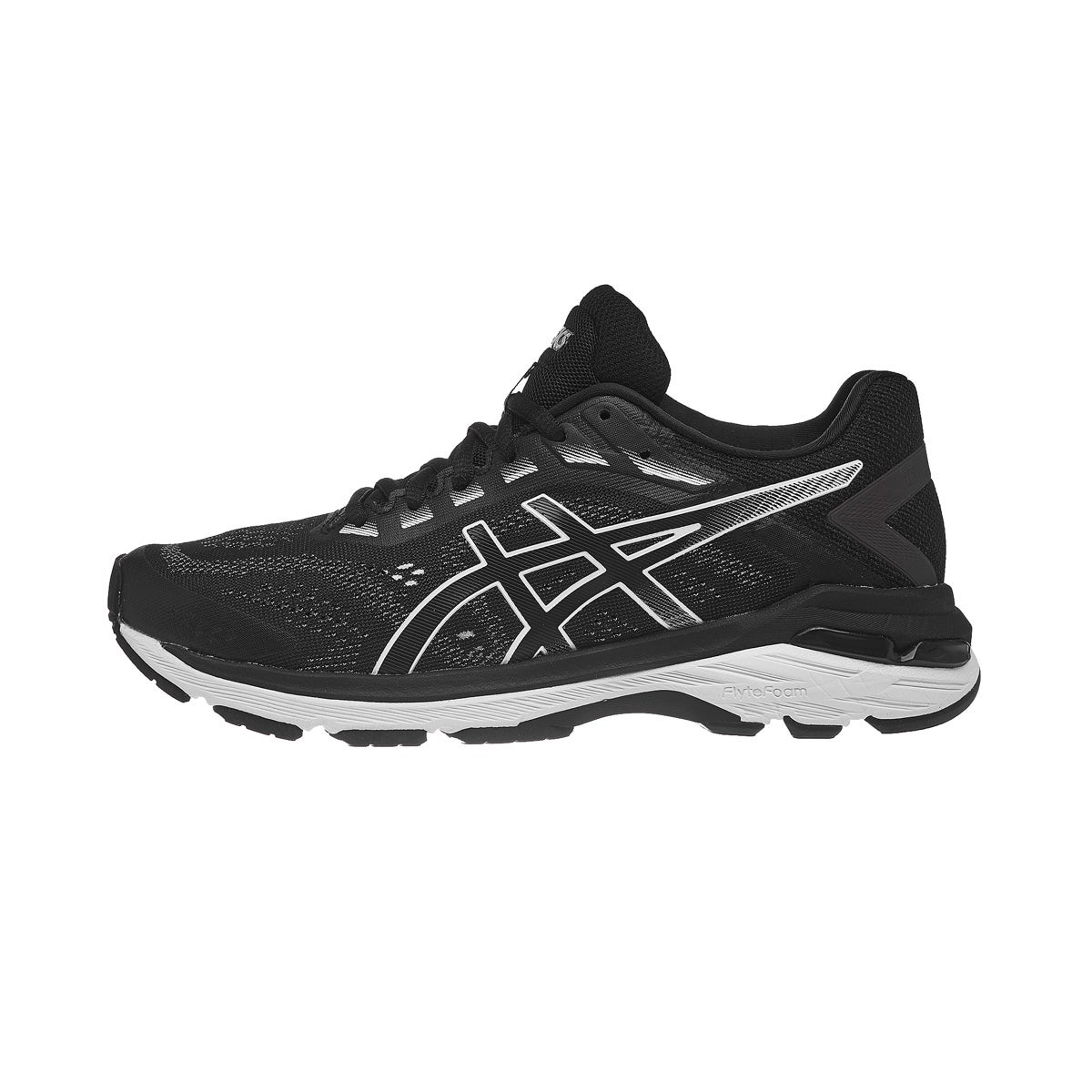 ASICS GT 2000 7 Women's Shoes Black/White 360° View | Running Warehouse