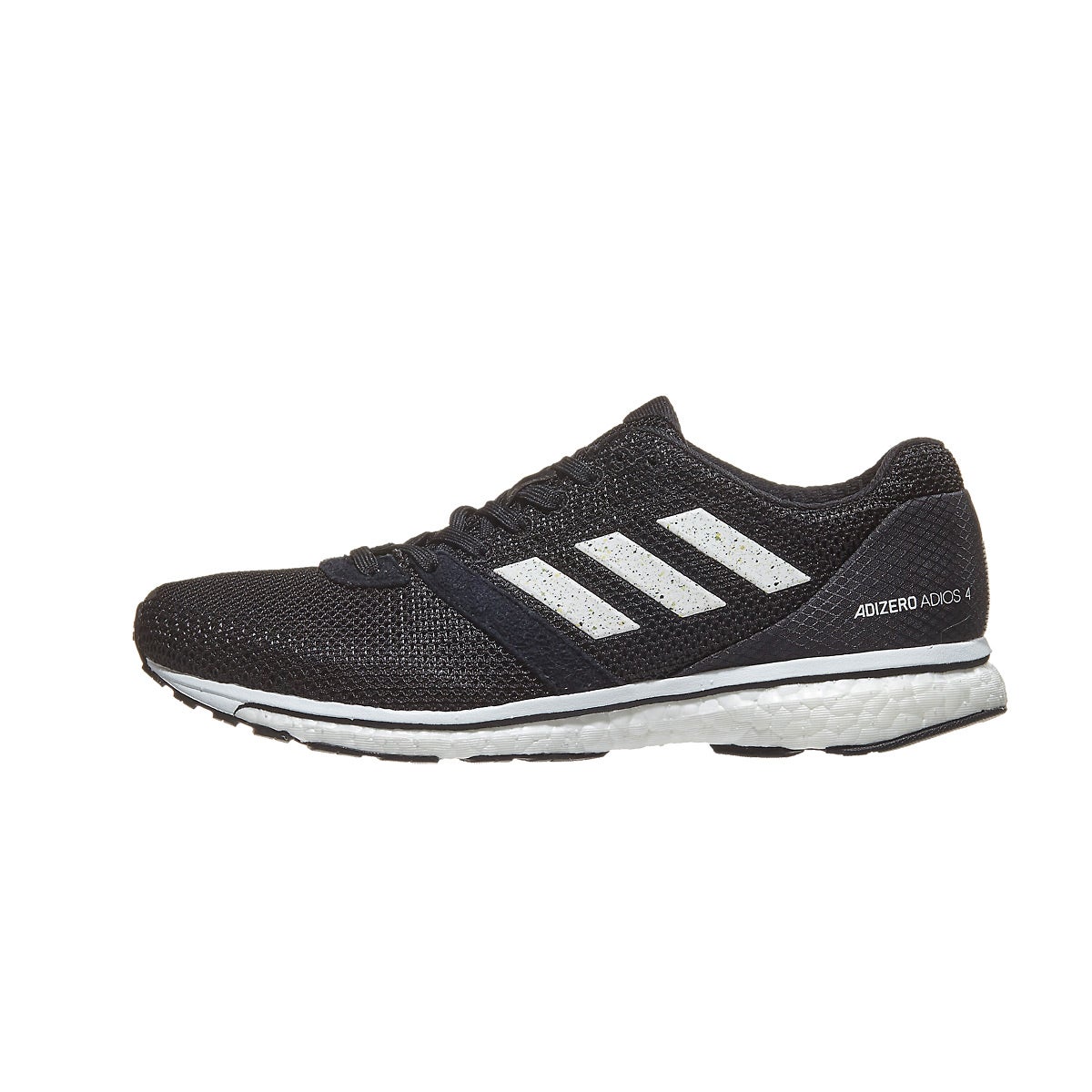 adidas adizero adios 4 Women's Shoes Black/White/Black 360° View