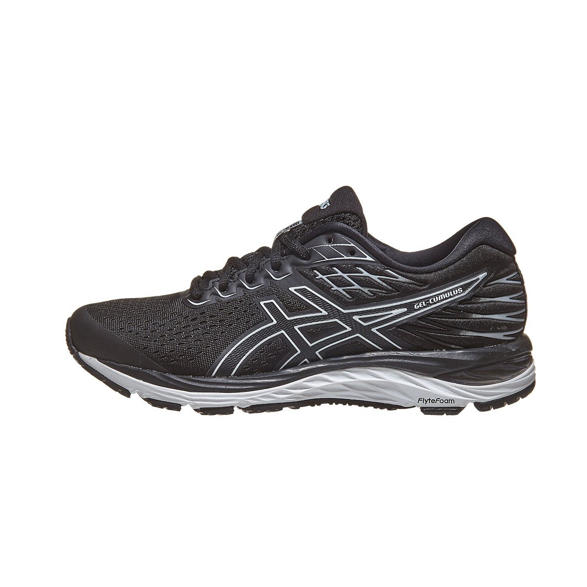 ASICS Gel Cumulus 21 Women's Shoes Black/White 360° View | Running ...