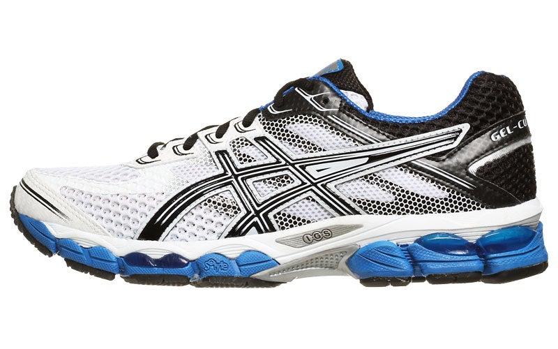 ASICS Gel Cumulus 15 Men's Shoes White/Black/Royal 360° View | Running ...