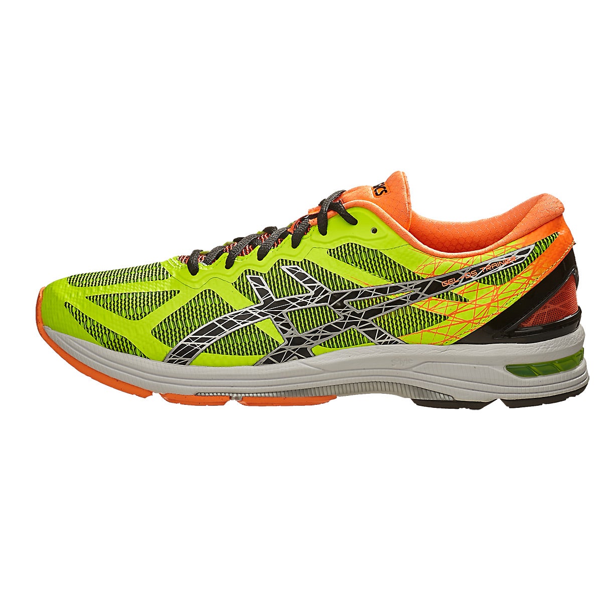 ASICS Gel DS Trainer 21 Men's Shoes Yellow/Black/Ora 360° View ...