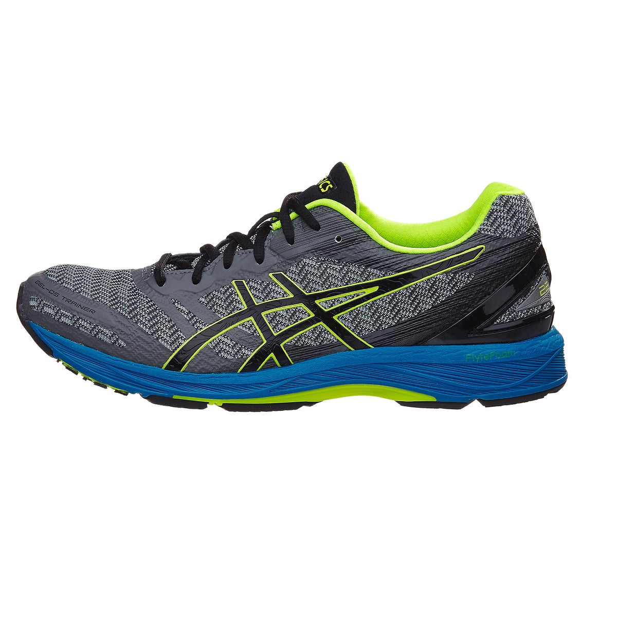 ASICS Gel DS Trainer 22 Men's Shoes Carbon/Black/Yel 360° View ...