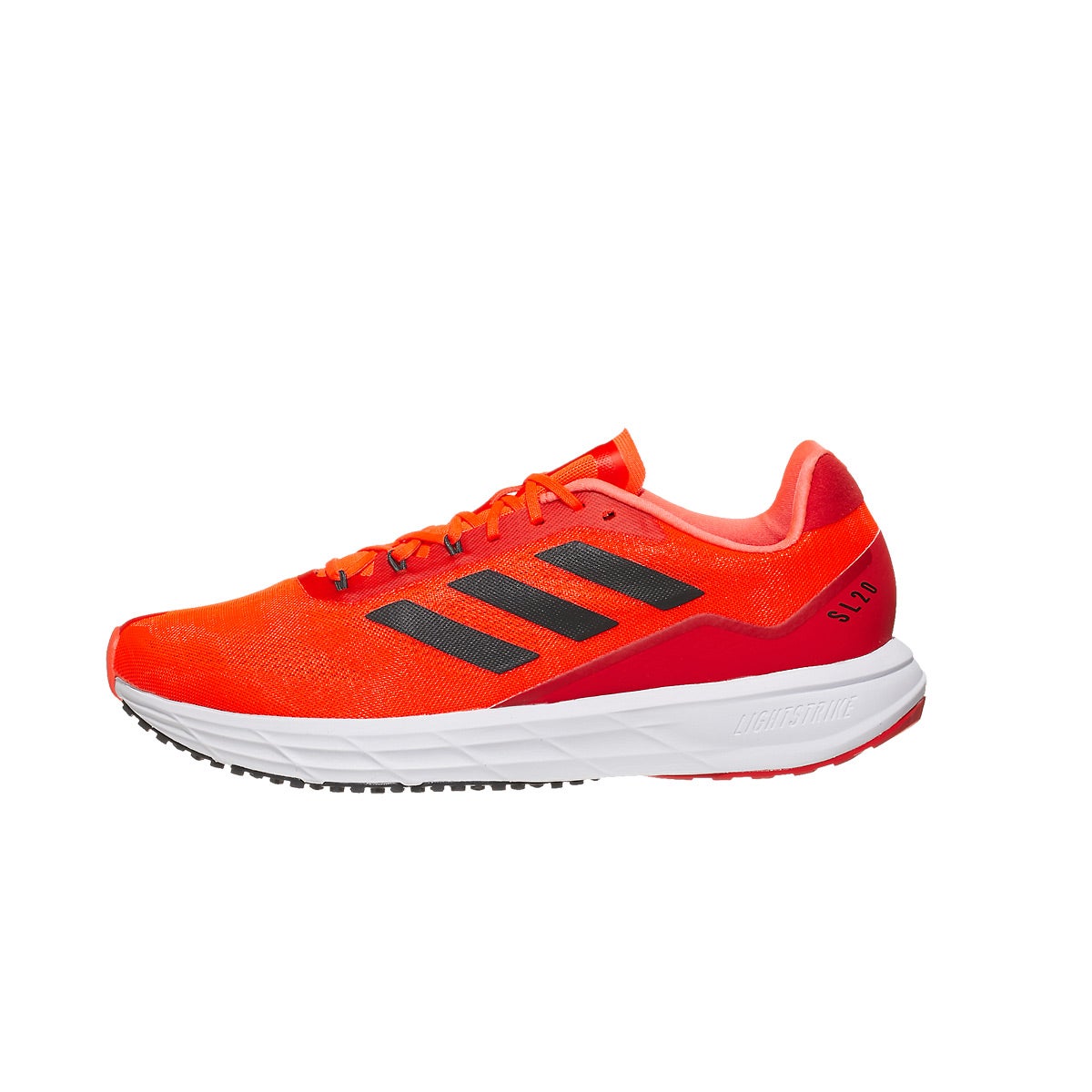adidas SL20.2 Men's Shoes Solar Red/White/Carbon 360° View | Running ...