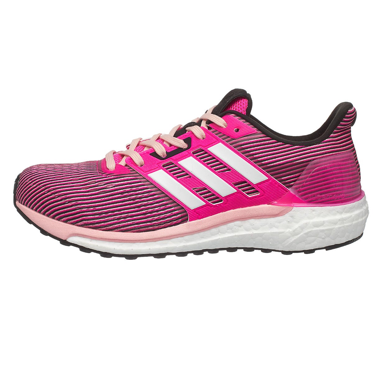 adidas Supernova Women's Shoes Pink/White/Black 360° View | Running ...