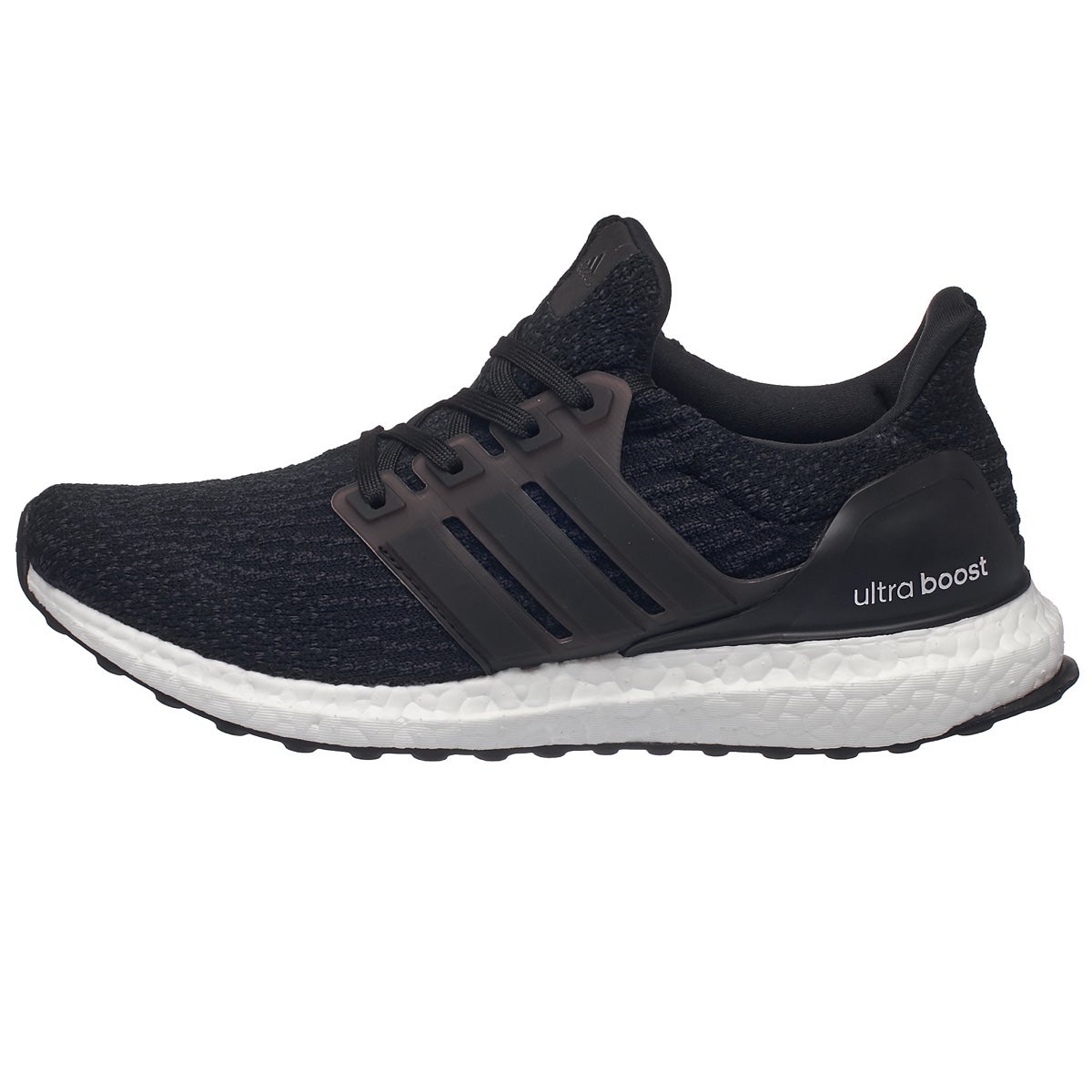 adidas Ultra Boost Women's Shoes Black/Black/Grey 360° View | Running ...
