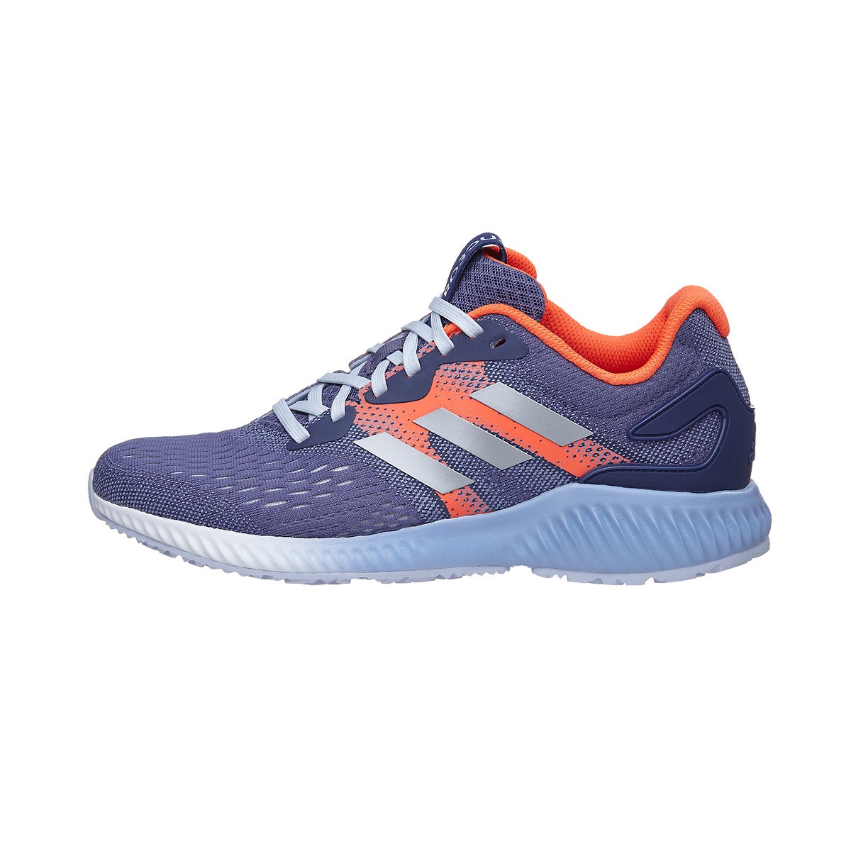 adidas Aerobounce Women's Shoes Indigo/Silver 360Â° View | Running Warehouse