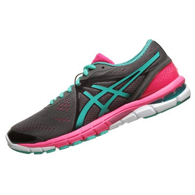 ASICS Gel Excel33 3 Women's Shoes Charc/Emerald/Pink 360° View