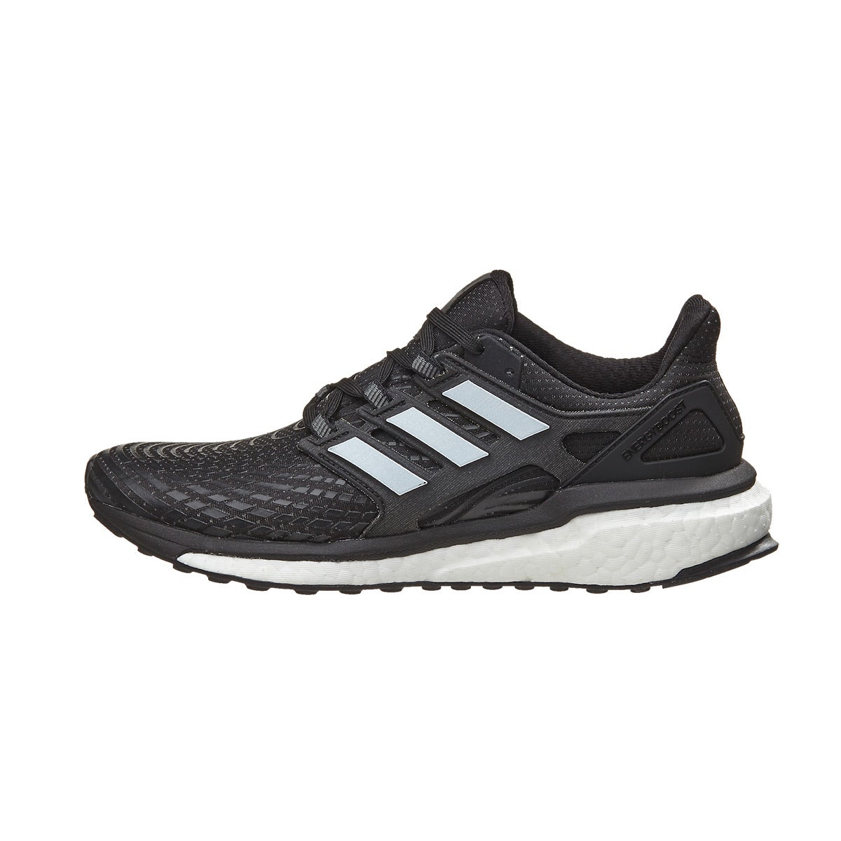 adidas Energy Boost Women's Shoes Core Black/White 360° View | Running ...