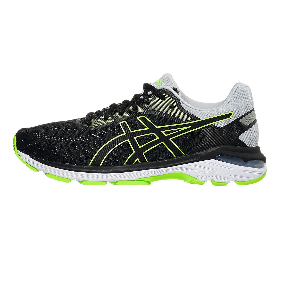 ASICS Gel Pursue 5 Men's Shoes Black/Hazard Green 360° View | Running ...