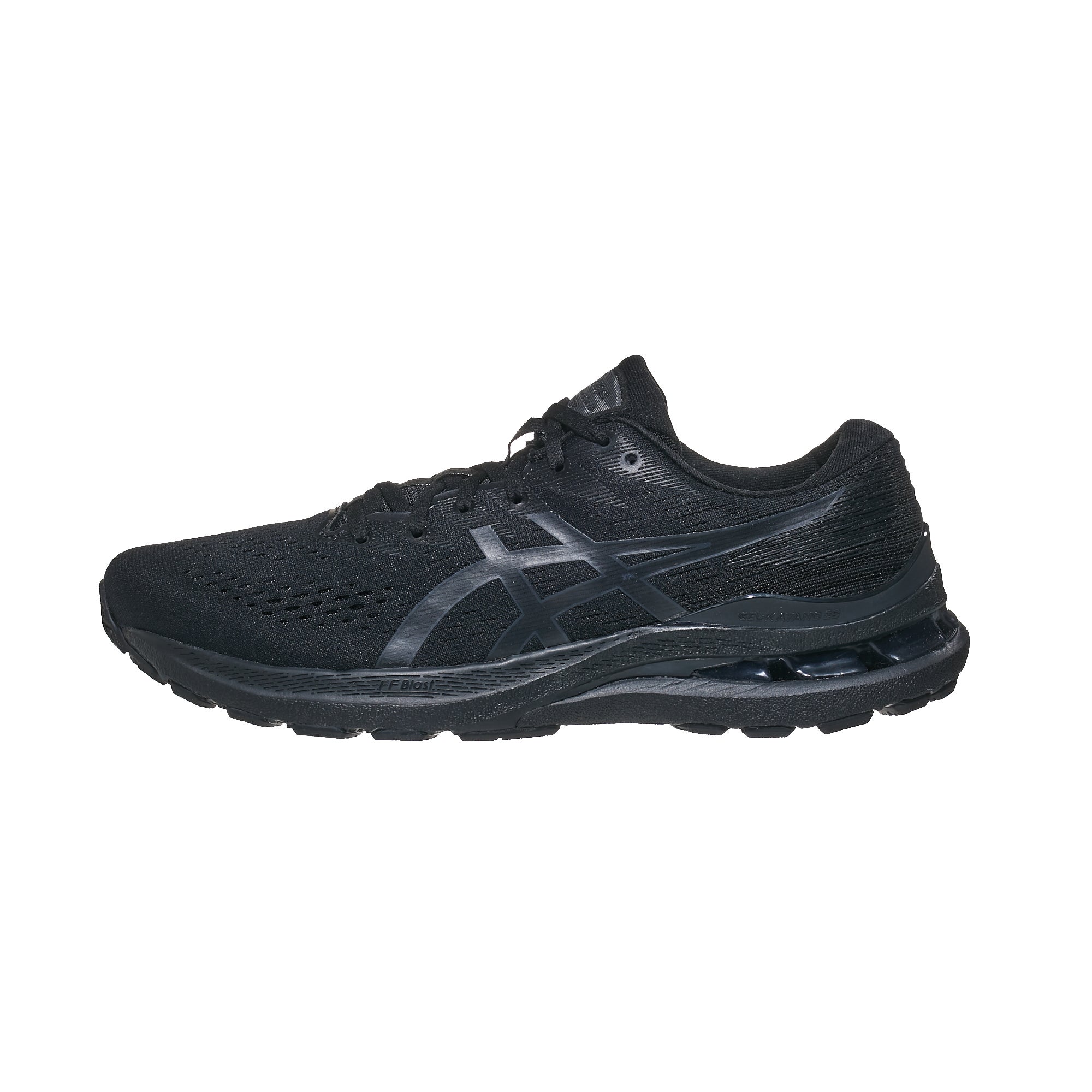 ASICS Gel Kayano 28 Men's Shoes Black/Graphite Grey 360° View Tennis