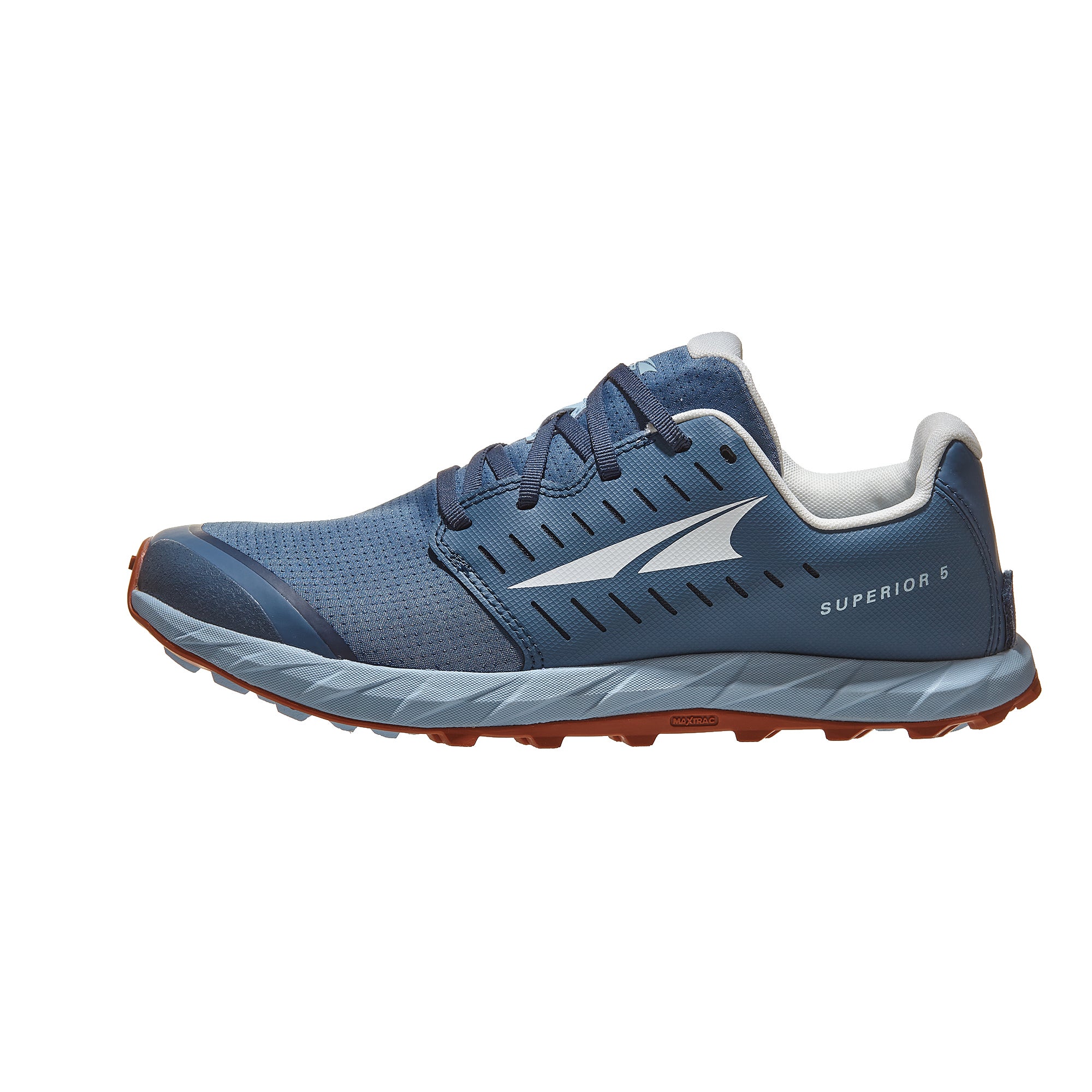 Altra Superior 5 Men's Shoes Mineral Blue 360° View | Running Warehouse