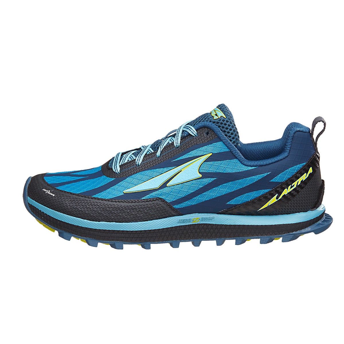 Altra Superior 3.0 Women's Shoes Blue/Lime 360° View | Running Warehouse