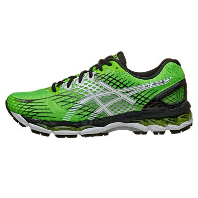 ASICS Gel Nimbus 17 Men's Shoes Green/White/Black 360° View | Running ...