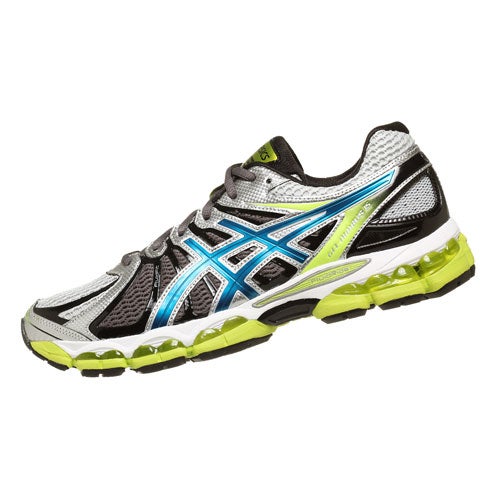 ASICS Gel Nimbus 15 Men's Shoes Lightning/Blue/Lime 360° View | Running ...