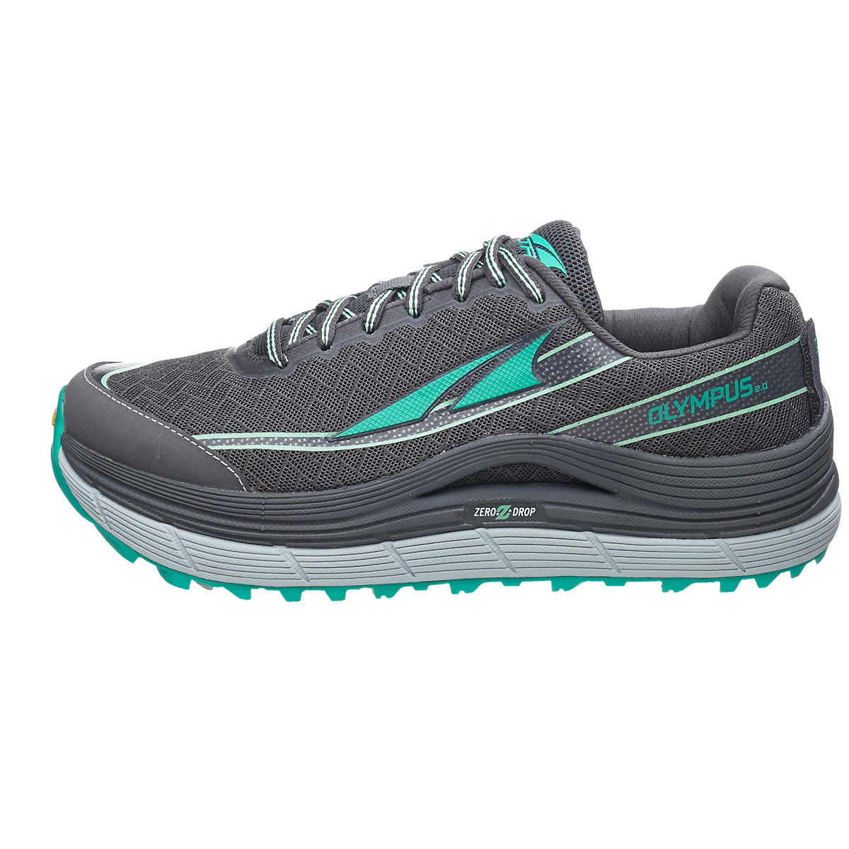 Altra Olympus 2.0 Women's Shoes Charcoal Peacock 360° View 