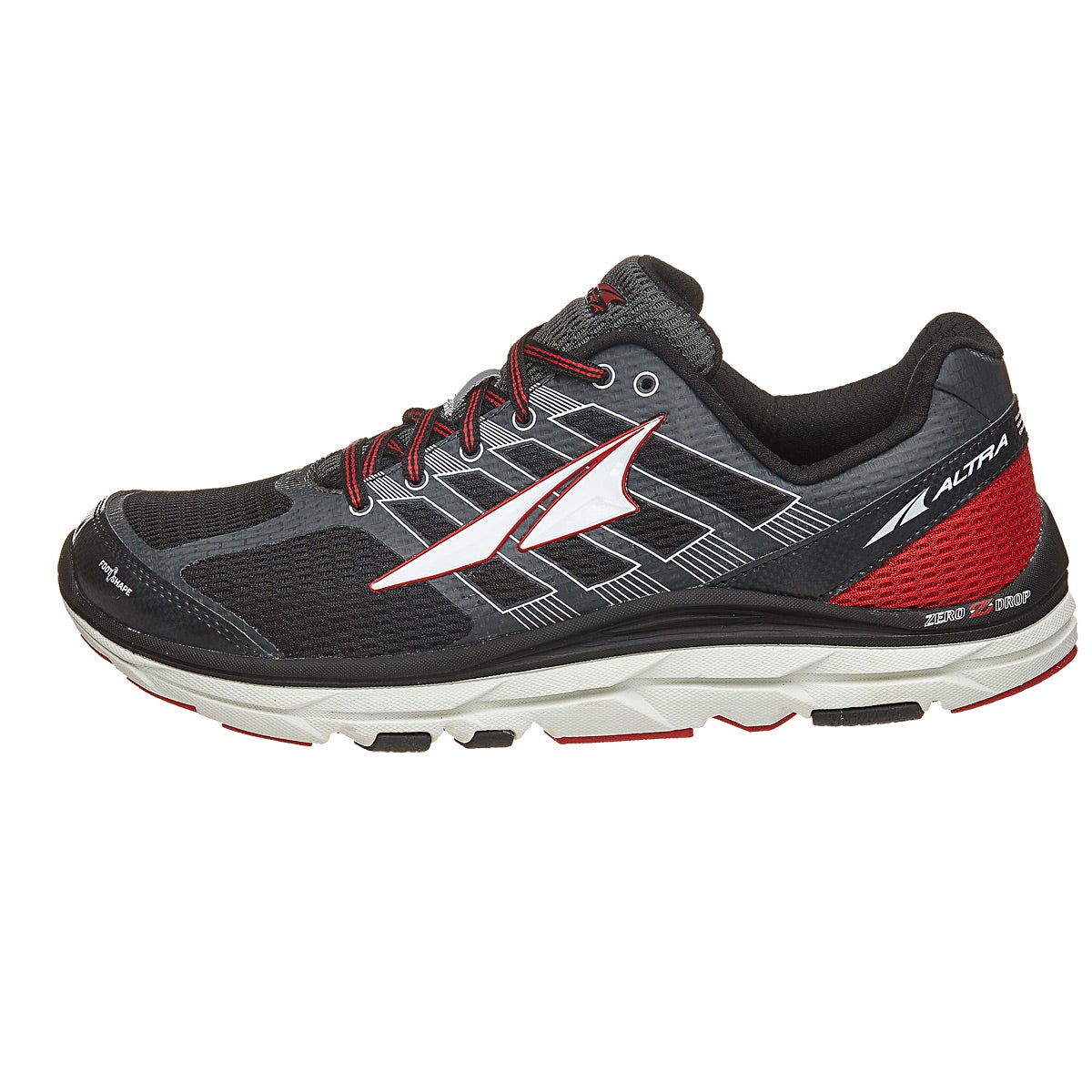 Altra Provision 3.0 Men's Shoes Black/Red 360° View | Running Warehouse