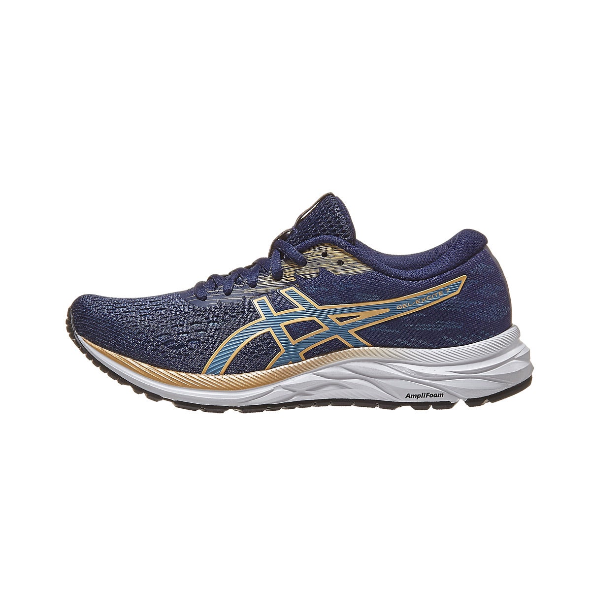 ASICS Gel Excite 7 Women's Shoes Peacoat/Champagne 360° View | Running ...