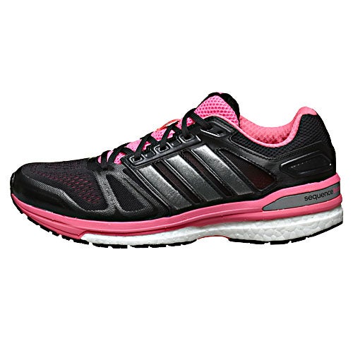 adidas Supernova Sequence 7 Women's Shoes Black/Pink 360° View ...