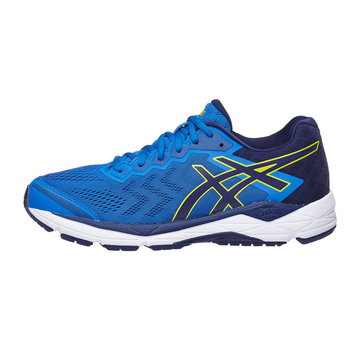 ASICS Gel Fortitude 8 Men's Shoes Blue/Blue/Sulphur 360° View | Running ...