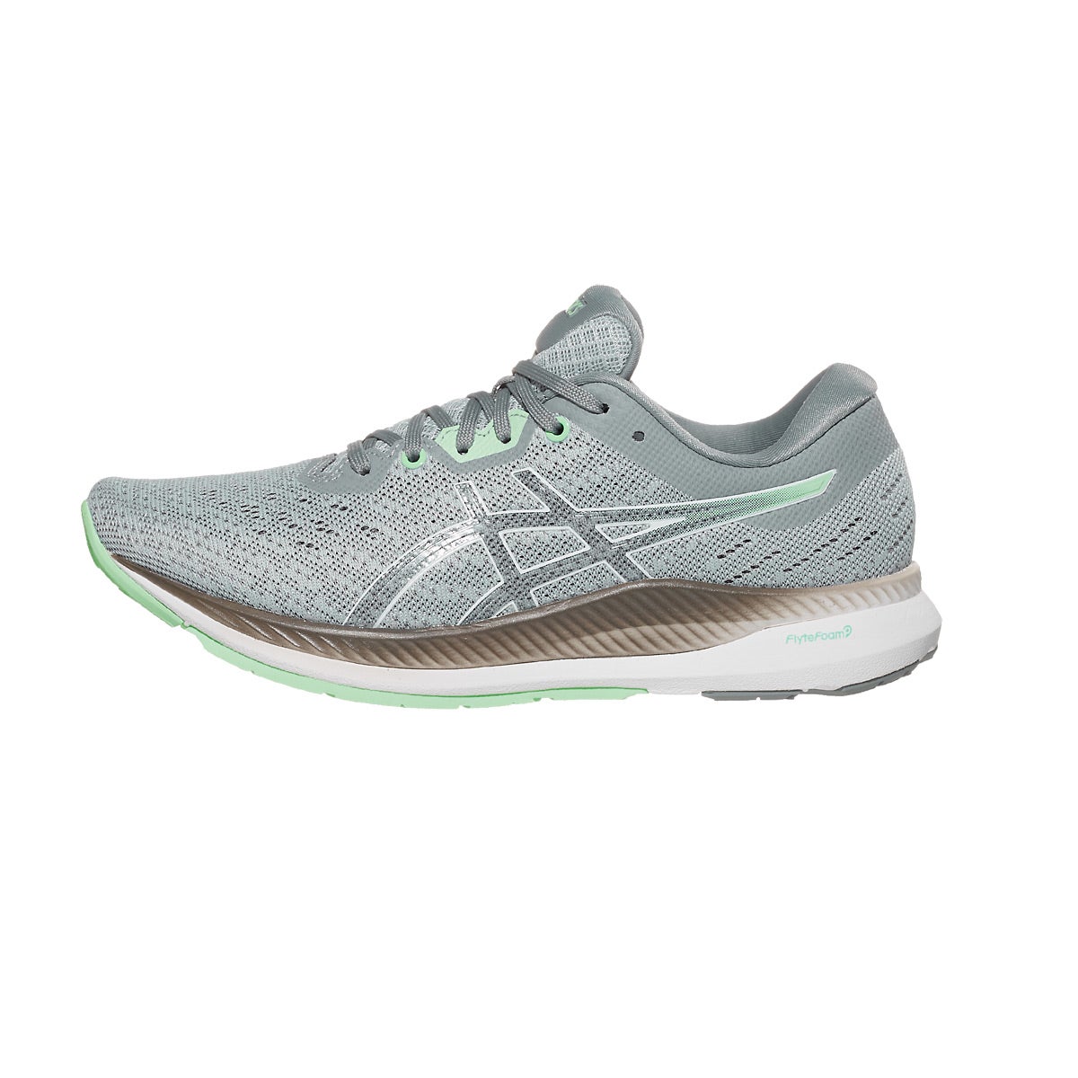 ASICS EvoRide Women's Shoes Piedmont Grey/Mint Tint 360° View | Running ...