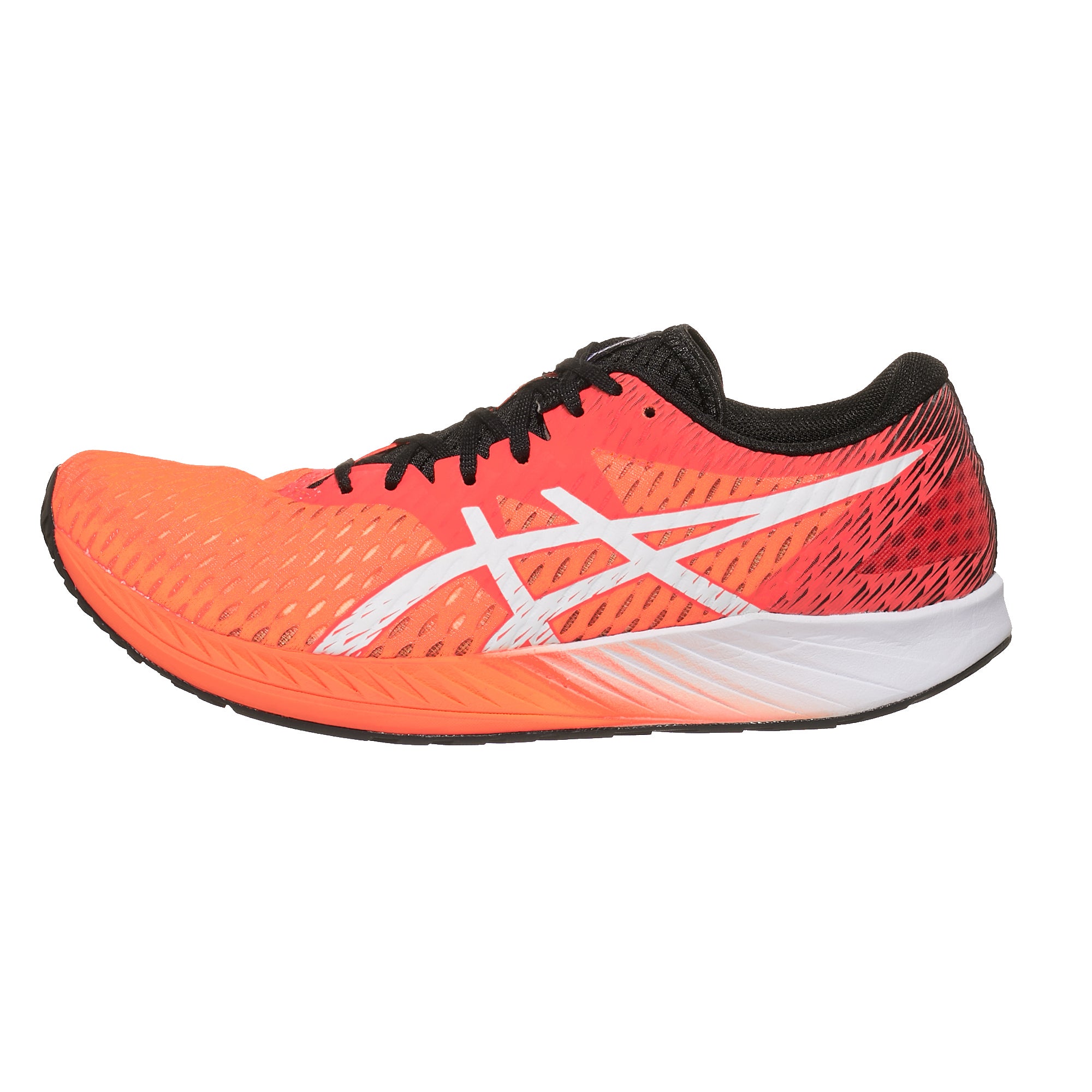 ASICS Hyper Speed Men's Shoes Sunrise Red/White 360° View | Running ...