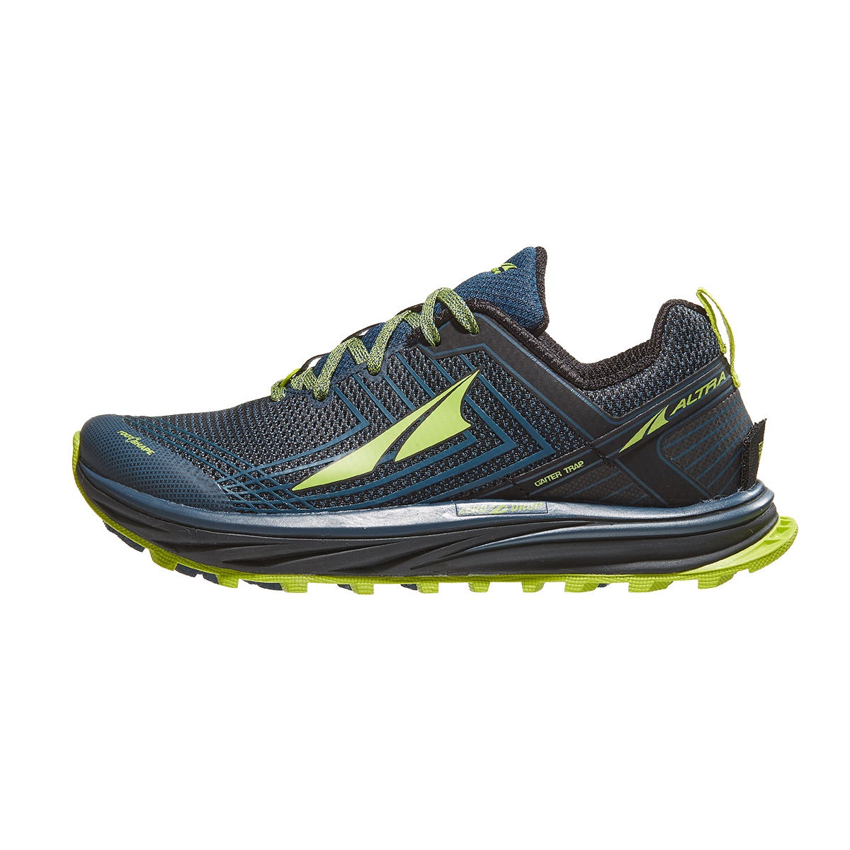 Altra Timp 1.5 Men's Shoes Blue/Lime 360° View | Running Warehouse
