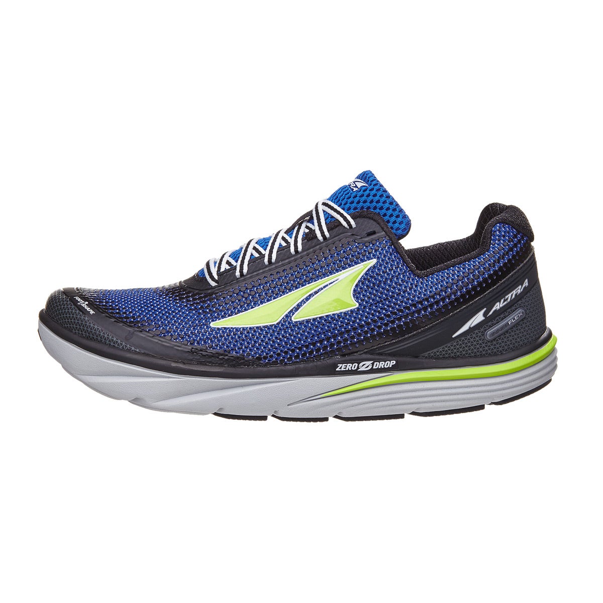 Altra Torin 3.0 Men's Shoes Blue/Lime 360° View | Running Warehouse