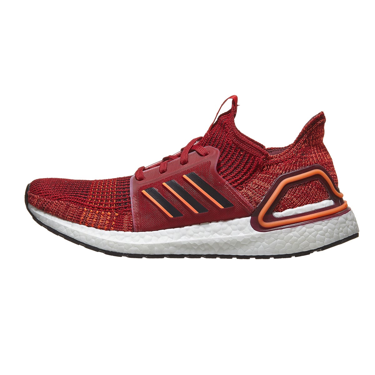 adidas Ultra Boost 19 Men's Shoes Active Maroon/Blac 360° View ...