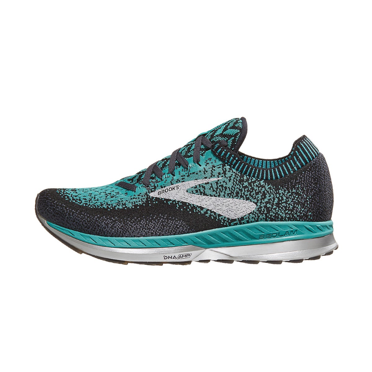 Brooks Bedlam Women's Shoes Teal/Black/Ebony 360° View Running Warehouse