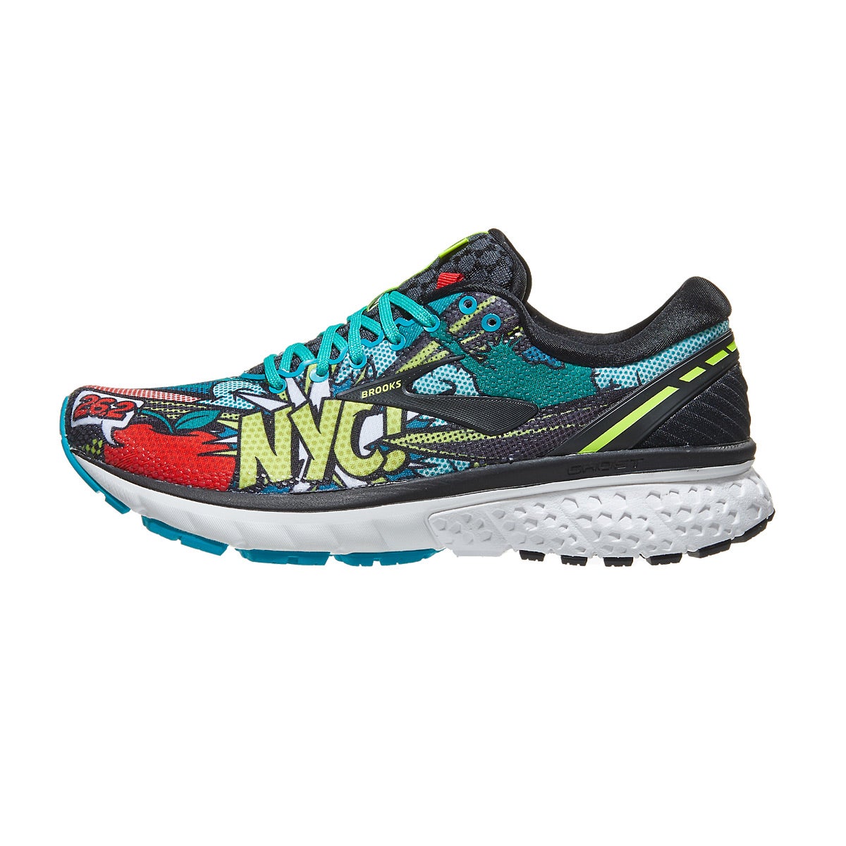 Brooks Ghost 11 Women's Shoes New York City Marathon 360° View