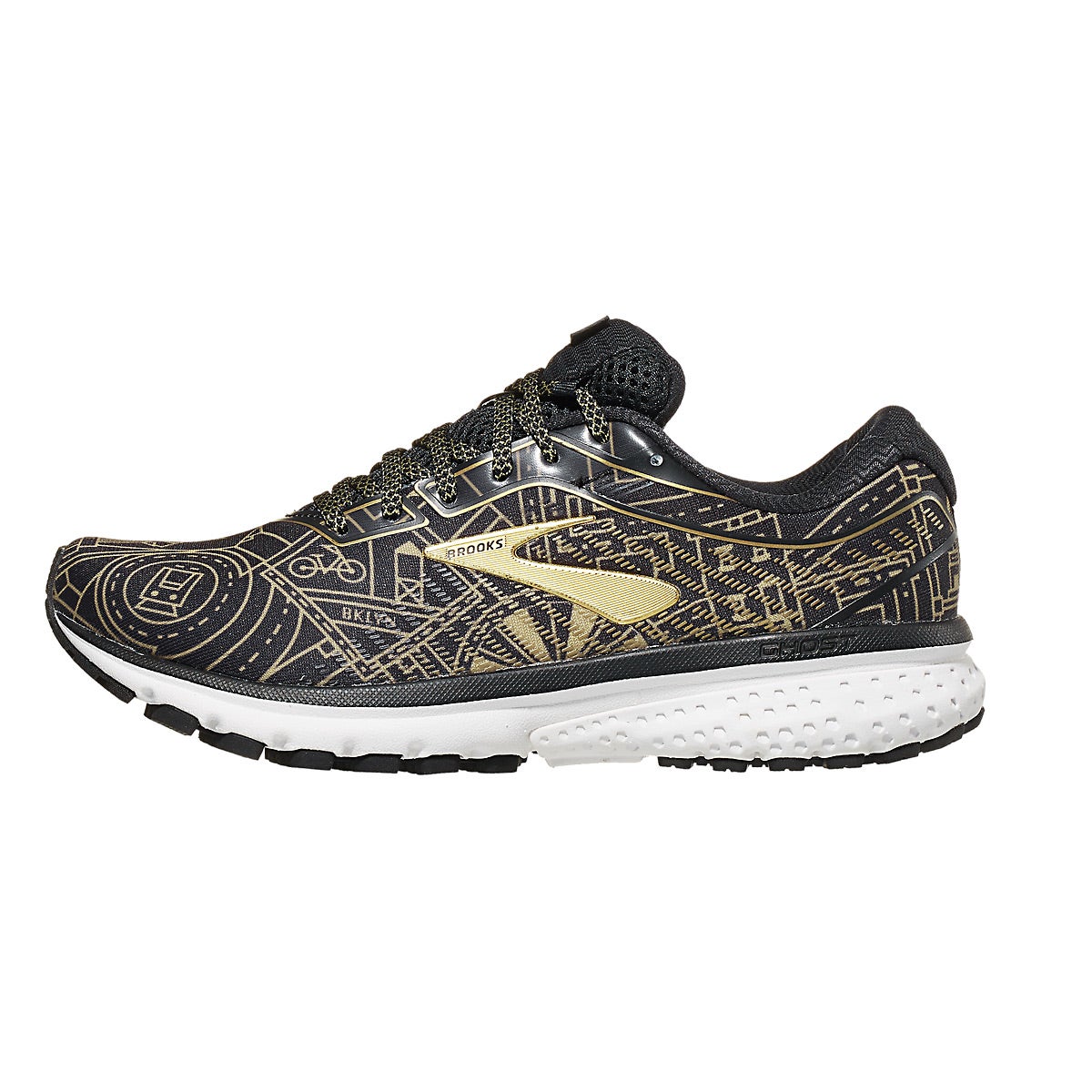 Brooks Ghost 12 Women�s Shoes New York City 360° View Brooks Ghost 12 Women�s Shoes New York City 360° View