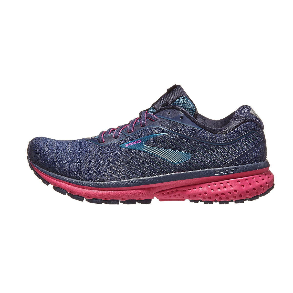 Brooks Ghost 12 Women�s Shoes Navy/Majolica 360° View