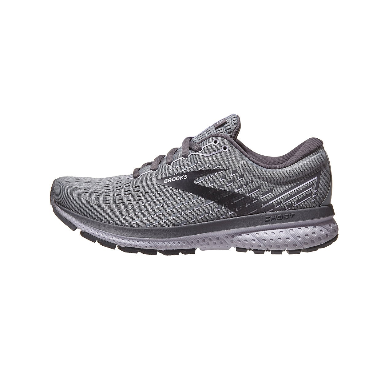 Brooks Ghost 13 Women's Shoes Grey/Pearl/Purple 360° View | Running ...