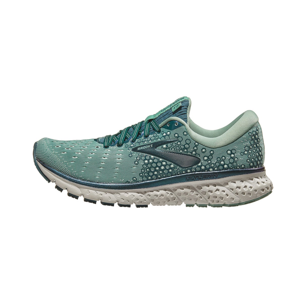 Brooks Glycerin 17 Women's Shoes Feldspar/Aqua/Grey 360° View | Running ...