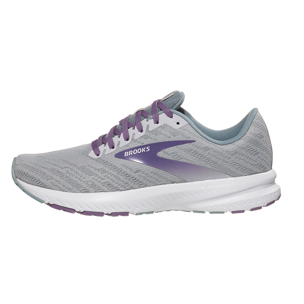 Brooks Launch 7 Women's Shoes Antarctica/Lead/Grape 360° View | Running ...