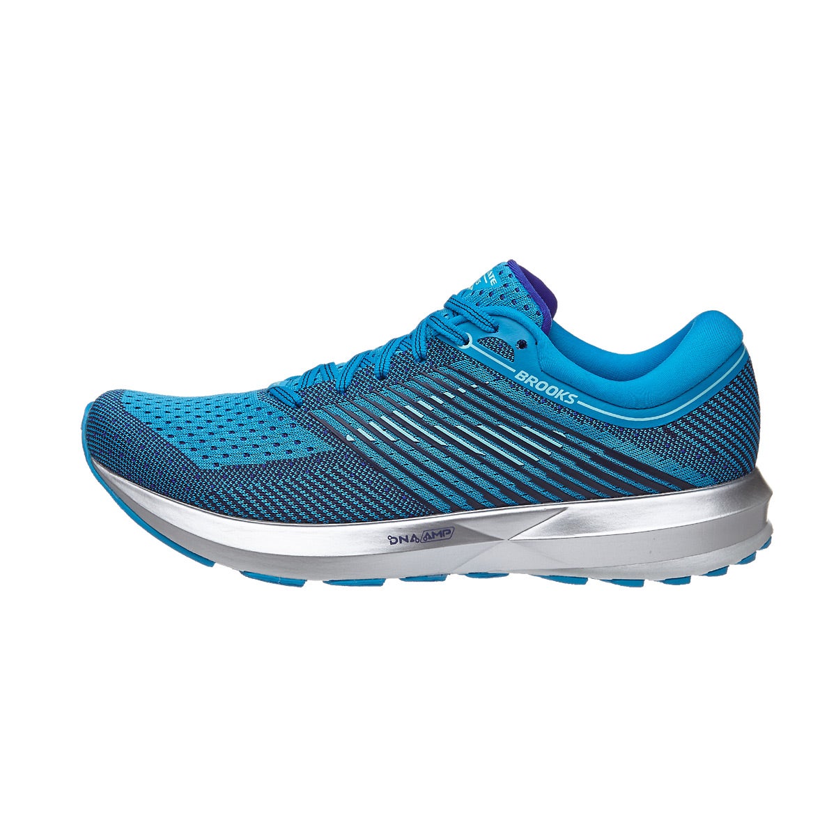 Brooks Levitate Women's Shoes Blue/Mint/Silver 360° View | Running ...