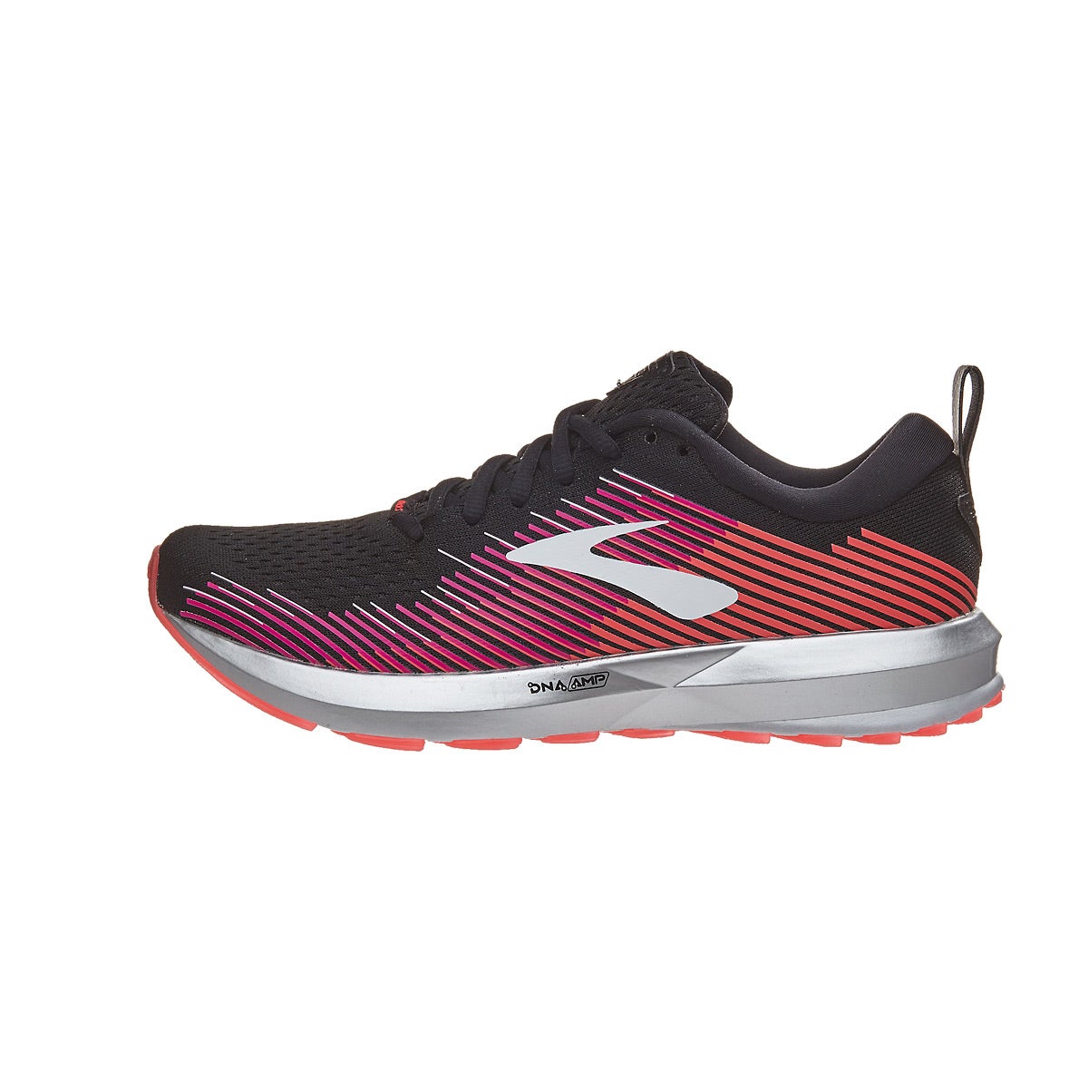 Brooks Levitate Women's Shoes Black/Pink/Almond 360° View | Running ...