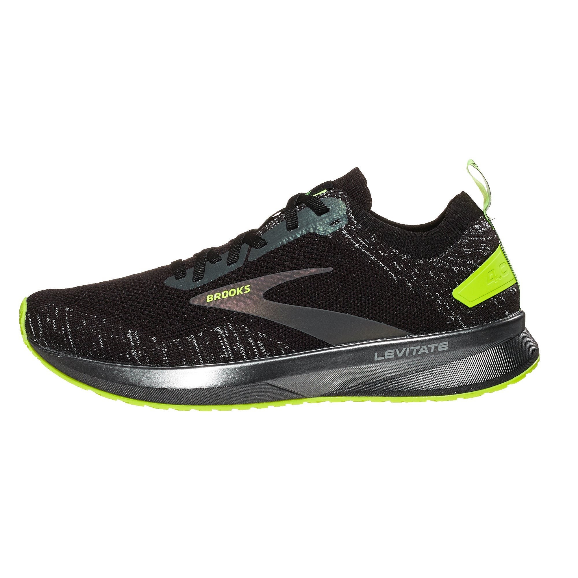 Brooks Levitate 4 Women's Shoes Run Visible Black 360° View Running