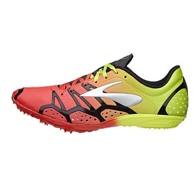 Brooks 2 QW-K Unisex Spike Orange/Nightlife/Black 360° View | Running ...