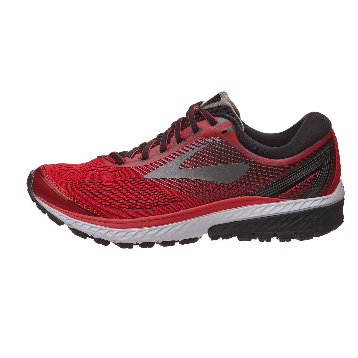Brooks Ghost 10 Men's Shoes Toreador/Black/Charcoal 360° View | Running ...