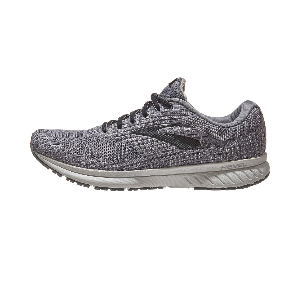 Brooks Revel 3 Men's Shoes Quiet Shade/Grey/Black 360° View | Running ...