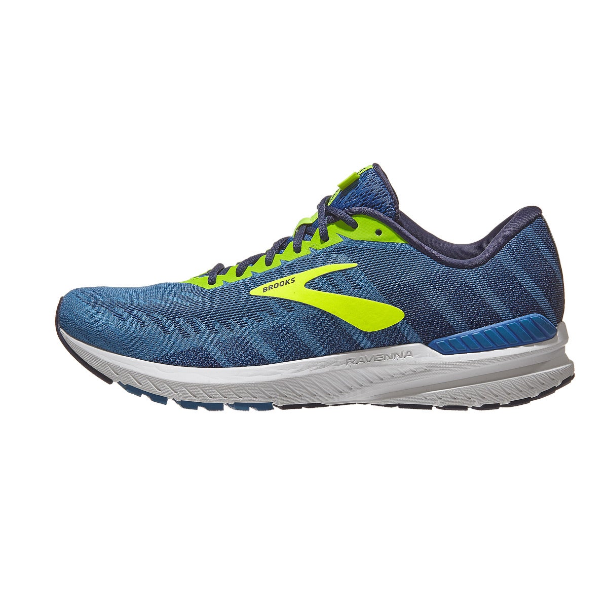 Brooks Ravenna 10 Men's Shoes Blue/Navy/Nightlife 360° View | Running ...