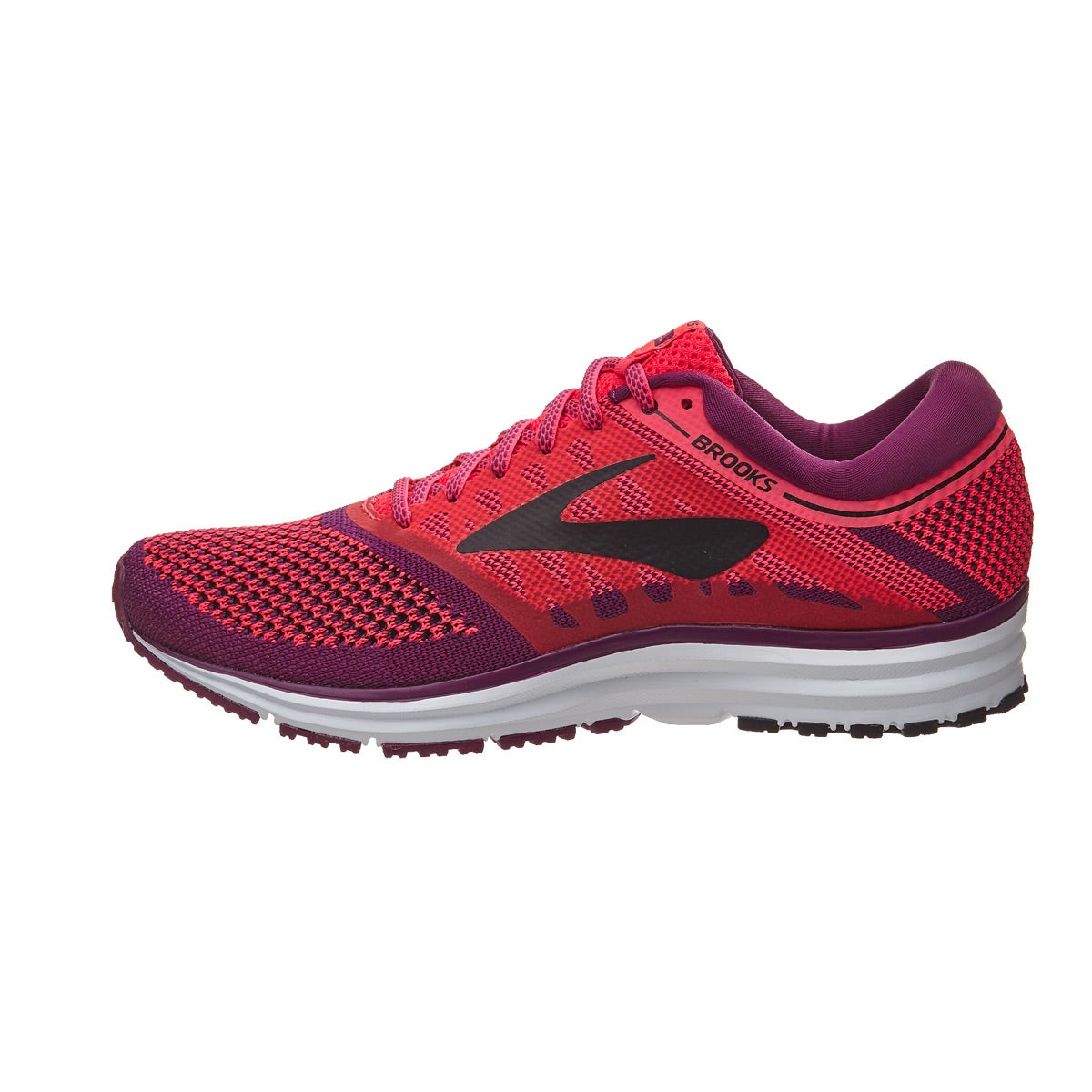 Brooks Revel Women's Shoes Diva Pink/Plum/Black 360° View Running