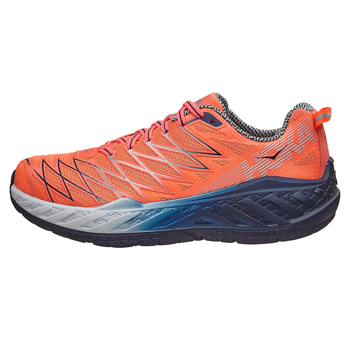 HOKA ONE ONE Clayton 2 Women's Shoes Neon Coral/Clou 360° View ...